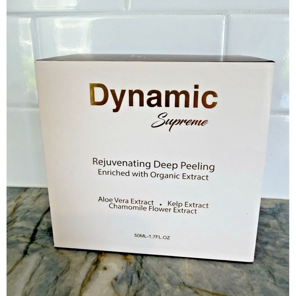 Dynamic Supreme Rejuvenating Deep Peeling Aloe Vera, Kelp, Chamomile 1.7oz New